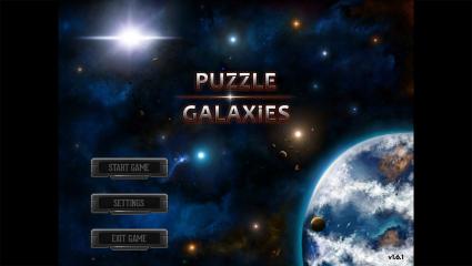 Puzzle Galaxies Title Screen